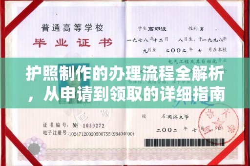 双桥护照制作的办理流程全解析，从申请到领取的详细指南